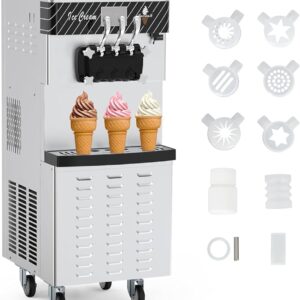 Heladera de Mesa de Tres Sabores YKF-8230T - soft comercial