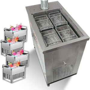 Máquina de Paletas de 6 Moldes BBJ-6A - paletas comercial